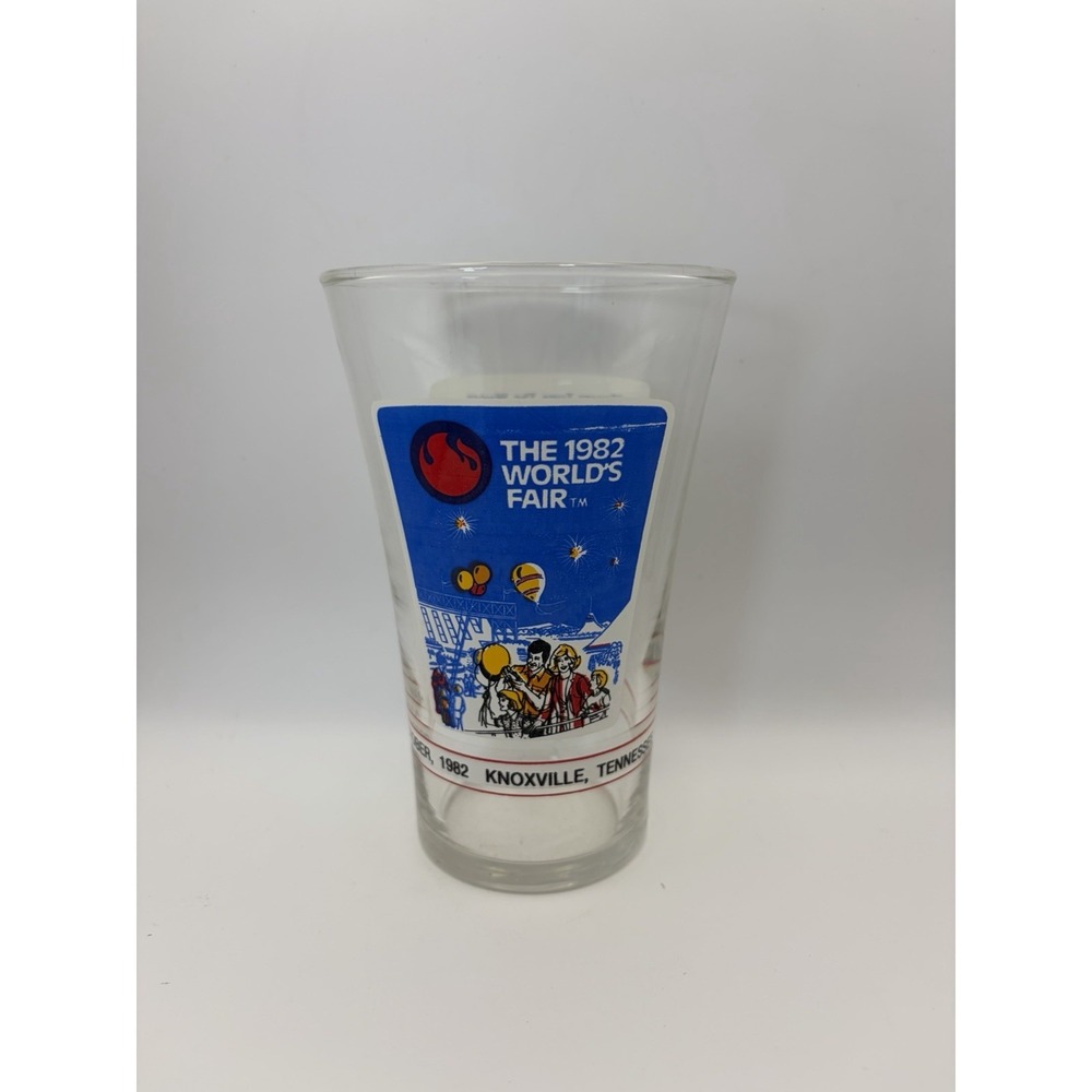 Vintage McDonald's Worlds‎ Fair 1982 Drinking Glass